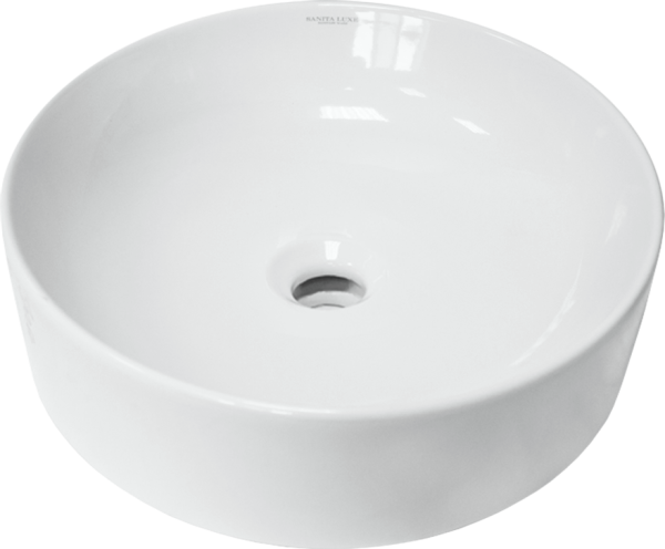 Накладная раковина Sanita luxe Best Slim 40 белая