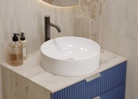 Накладная раковина Sanita luxe Best Slim 40 белая