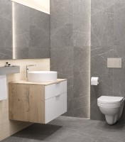 Накладная раковина Sanita luxe Best Slim 40 белая