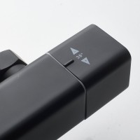 Душевая стойка Shevanik S3096H с термостатом, черный