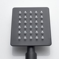 Душевая стойка Shevanik S3096H с термостатом, черный