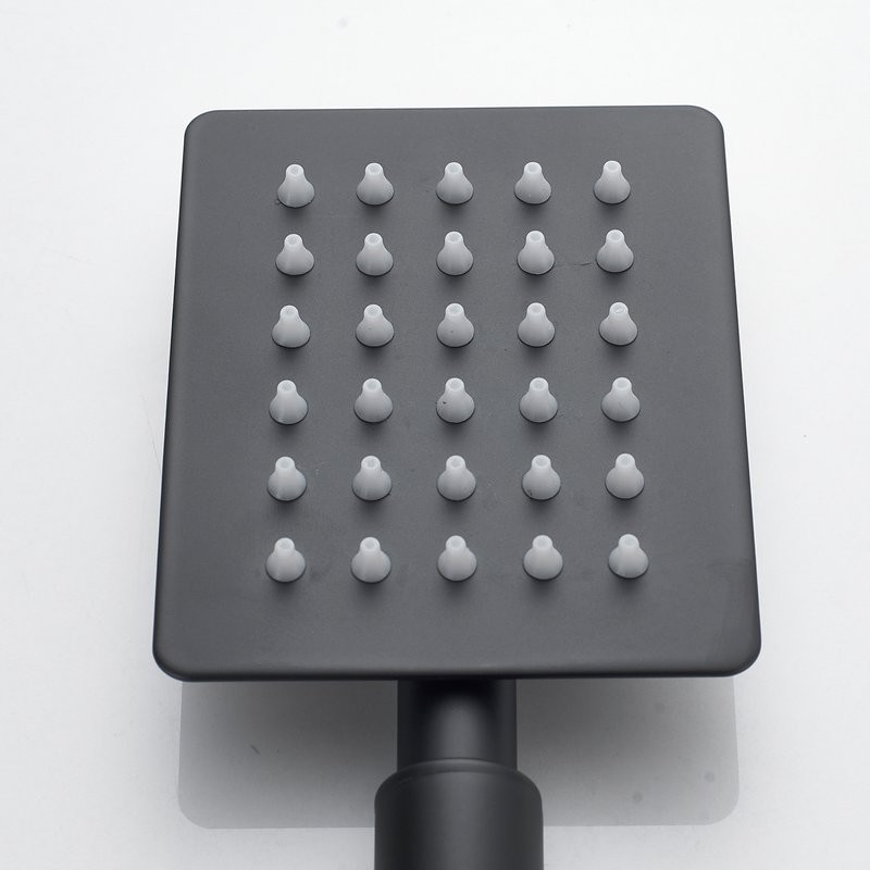 Душевая стойка Shevanik S3096H с термостатом, черный