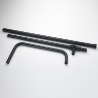 Душевая стойка Shevanik S3096H с термостатом, черный