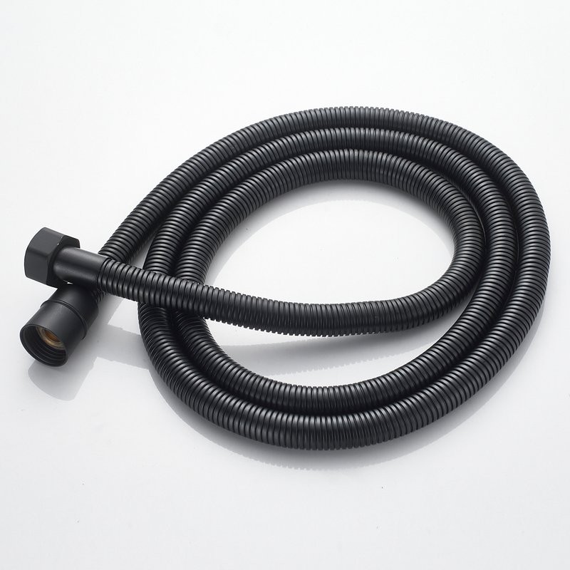 Душевая стойка Shevanik S3096H с термостатом, черный