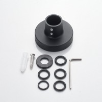 Душевая стойка Shevanik S3096H с термостатом, черный