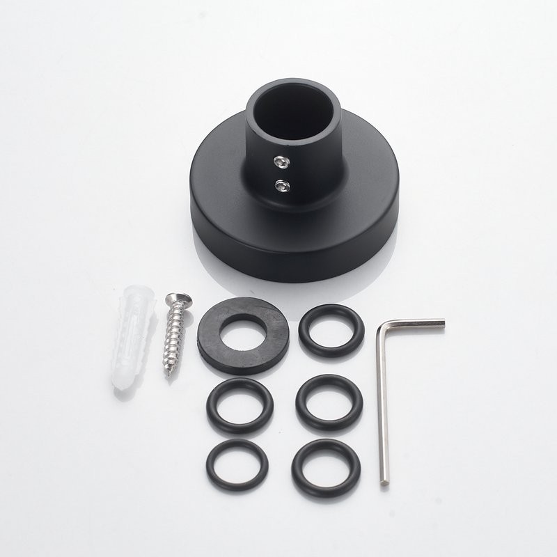 Душевая стойка Shevanik S3096H с термостатом, черный