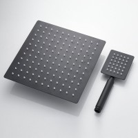 Душевая стойка Shevanik S3096H с термостатом, черный