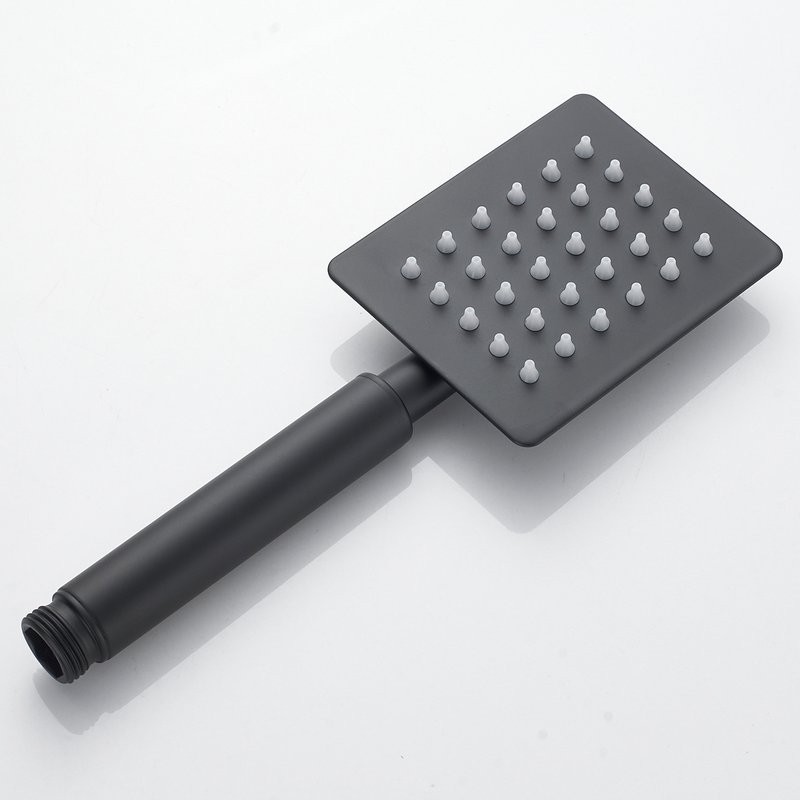 Душевая стойка Shevanik S3096H с термостатом, черный