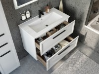 Мебель для ванной комнаты STWORKI Эстерсунд 90 белая матовая
