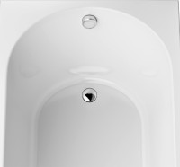 Акриловая ванна AM.PM X-Joy W94A-150-070W-A 150x70 см, пристенная, белая