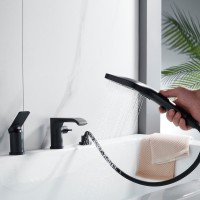 Смеситель на борт ванны Shevanik S4112H черный Смеситель на борт ванны Shevanik S4112H черный