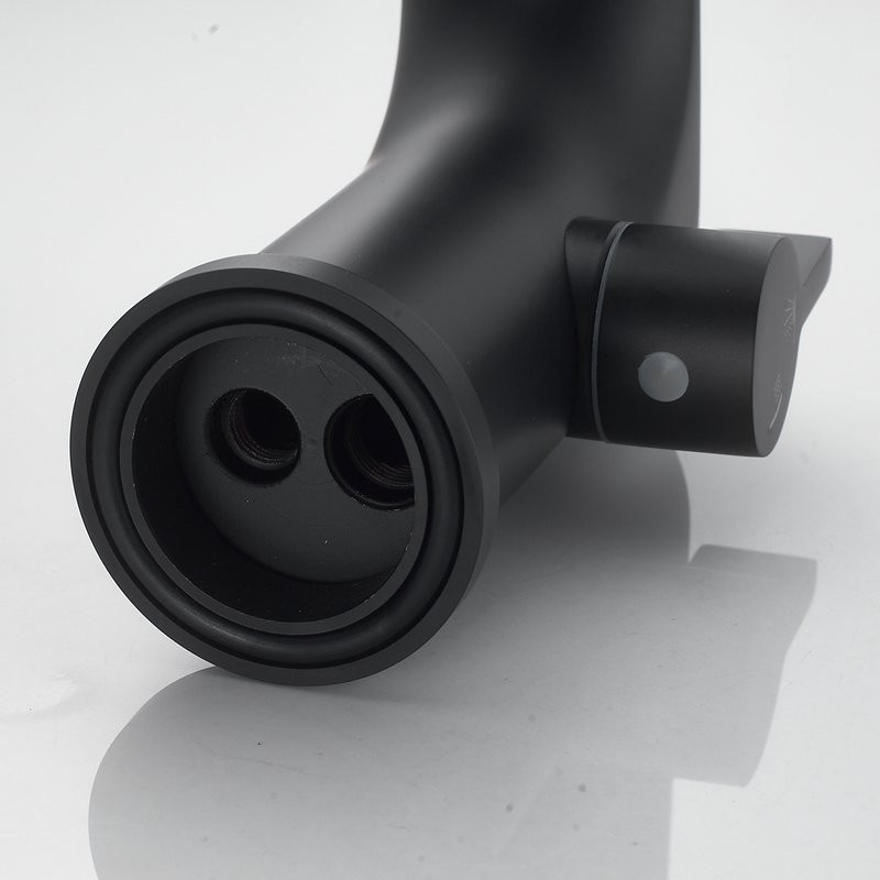 Смеситель на борт ванны Shevanik S4112H черный