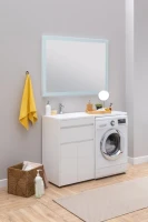 Мебель для ванной Aquanet Токио 58 1 ящик, 2 двери L