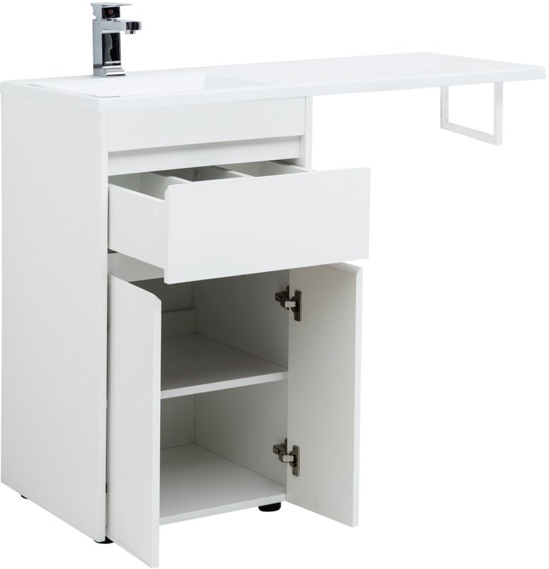 Мебель для ванной Aquanet Токио 58 1 ящик, 2 двери L