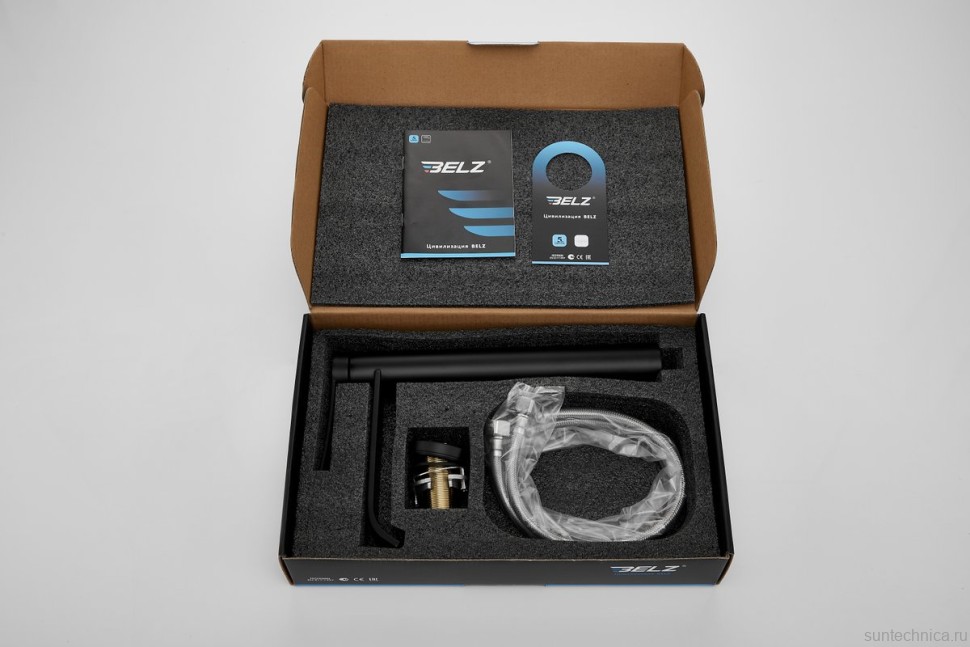 Смеситель для раковины BELZ B812 B11812-7 черный