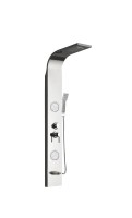Душевая панель Ceruttispa Twin S CT9987 серебро