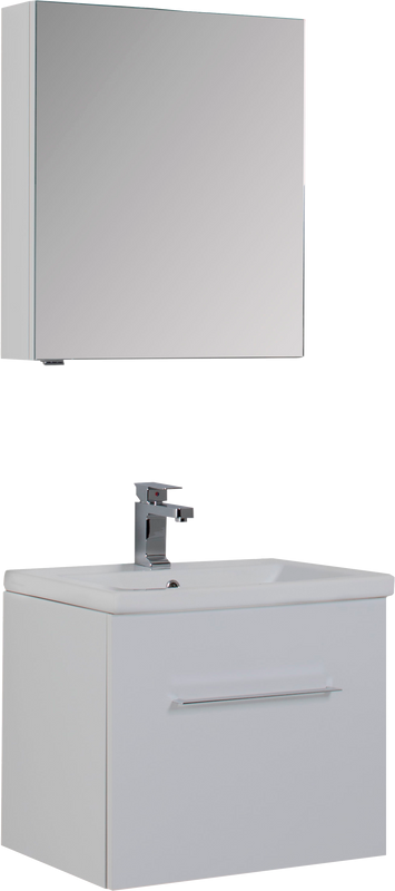 Мебель для ванной комнаты Aquanet Порто 60 белая