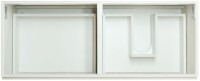 Тумба с раковиной Эстет Dallas Luxe 130 подвесная, 1 ящик, R