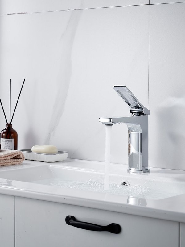 Смеситель для раковины Shevanik S4601, хром