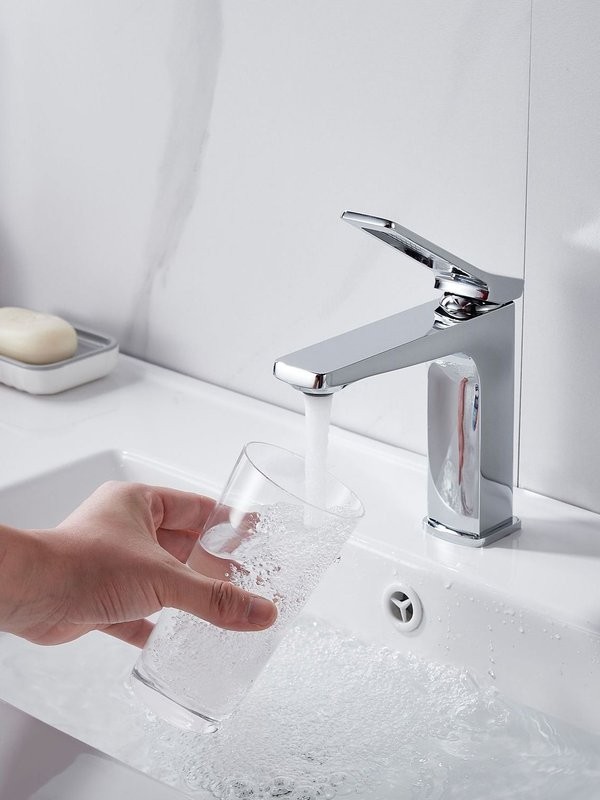 Смеситель для раковины Shevanik S4601, хром