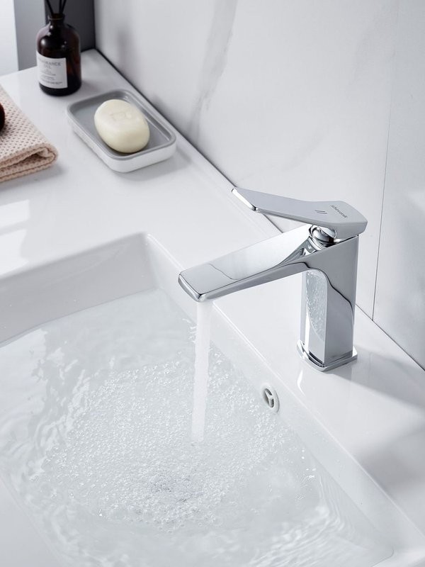 Смеситель для раковины Shevanik S4601, хром