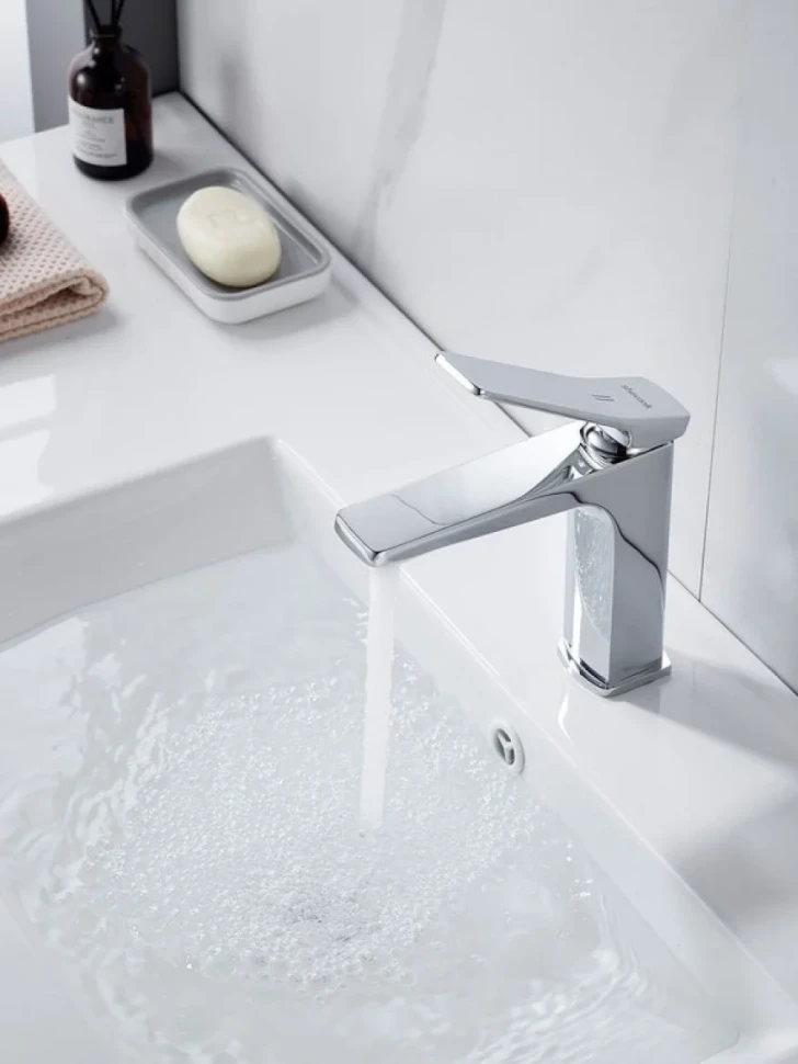 Смеситель для раковины Shevanik S4601, хром