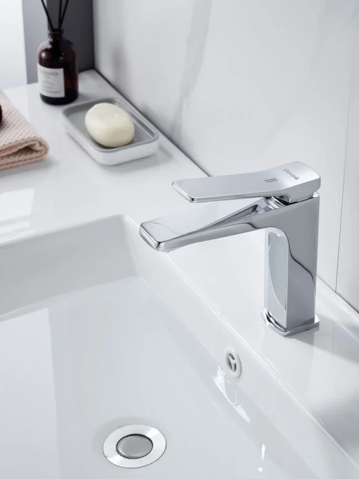 Смеситель для раковины Shevanik S4601, хром