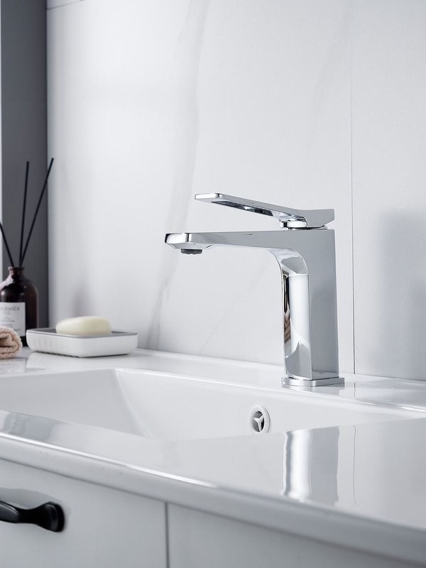 Смеситель для раковины Shevanik S4601, хром