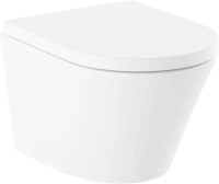 Комплект Lavinia Boho Унитаз подвесной Biore Compacto Rimless 3304101C + Крышка-сиденье Biore 33290420 с микролифтом + Инсталляция RelFix 38010020 + Кнопка RelFix 380502MB матовая черная, хром + Дозатор RelFix 38040010