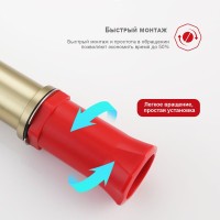 Смеситель для раковины Raglo R03.15.03, золотой сатин Смеситель для раковины Raglo R03.15.03, золотой сатин