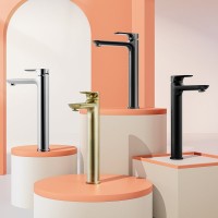 Смеситель для раковины Raglo R03.15.03, золотой сатин Смеситель для раковины Raglo R03.15.03, золотой сатин