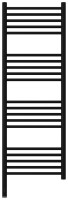 Полотенцесушитель электрический Сунержа Богема 3.1 31-6004-1240 130x45 см, подключение слева, матовый черный, лесенка
