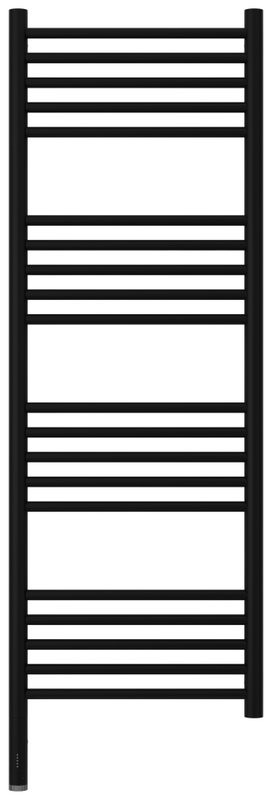 Полотенцесушитель электрический Сунержа Богема 3.1 31-6004-1240 130x45 см, подключение слева, матовый черный, лесенка