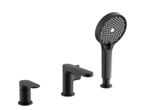 Смеситель на борт ванны BELZ B713 B66713-7 черный Смеситель на борт ванны BELZ B713 B66713-7 черный