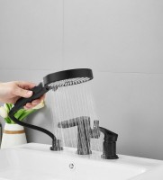 Смеситель на борт ванны BELZ B713 B66713-7 черный Смеситель на борт ванны BELZ B713 B66713-7 черный