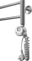 Полотенцесушитель электрический Domoterm Медея П8 50x80 ER, хром, R