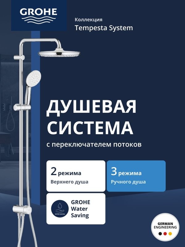 Душевой комплект Grohe 26675001