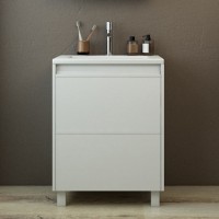 Тумба под раковину без столешницы Emmy Вега 60 белая