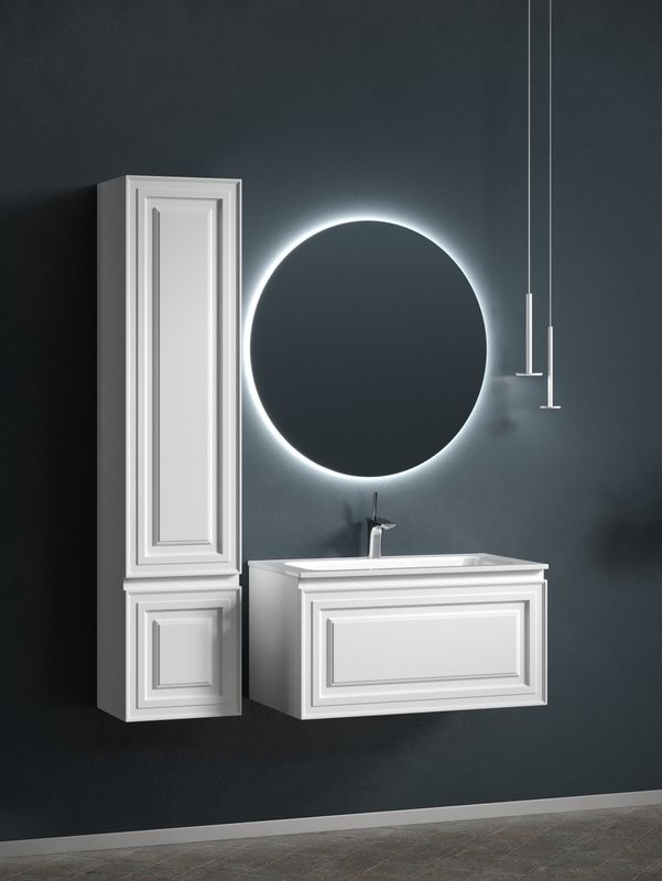 Тумба с раковиной Sancos Very 80 bianco