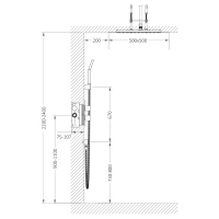 Душевой комплект Timo Petruma SX-5029/13SM С ВНУТРЕННЕЙ ЧАСТЬЮ, с термостатом, никель