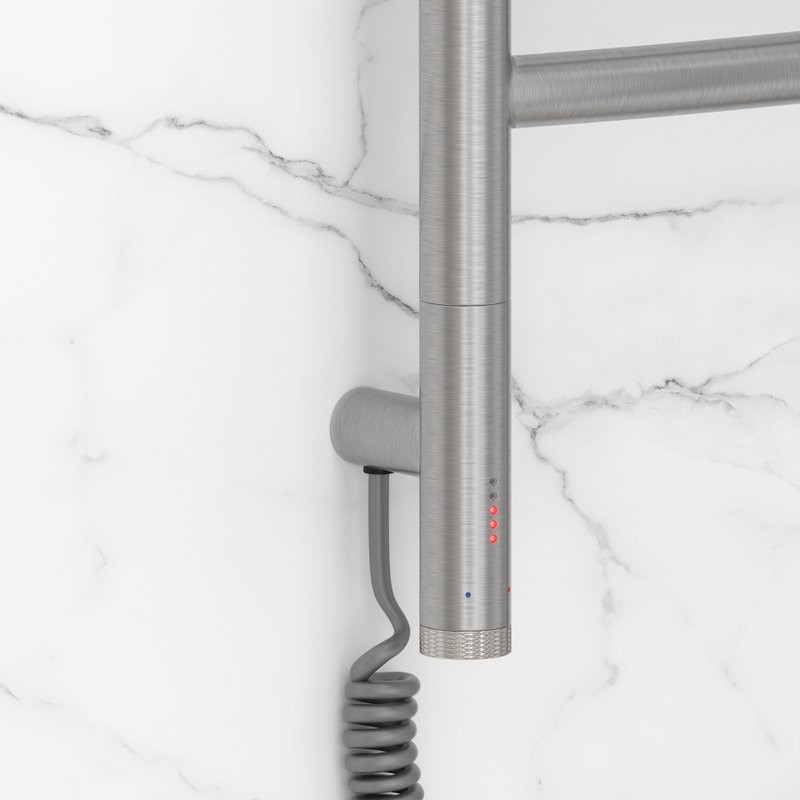 Полотенцесушитель электрический Сунержа Галант 3.1 071-6000-1050 110x55 см, подключение слева, сатин, лесенка