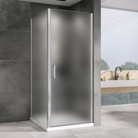 Душевой уголок Abber Sonnenstrand AG04100M-S100M 100x100, профиль хром, стекло матовое