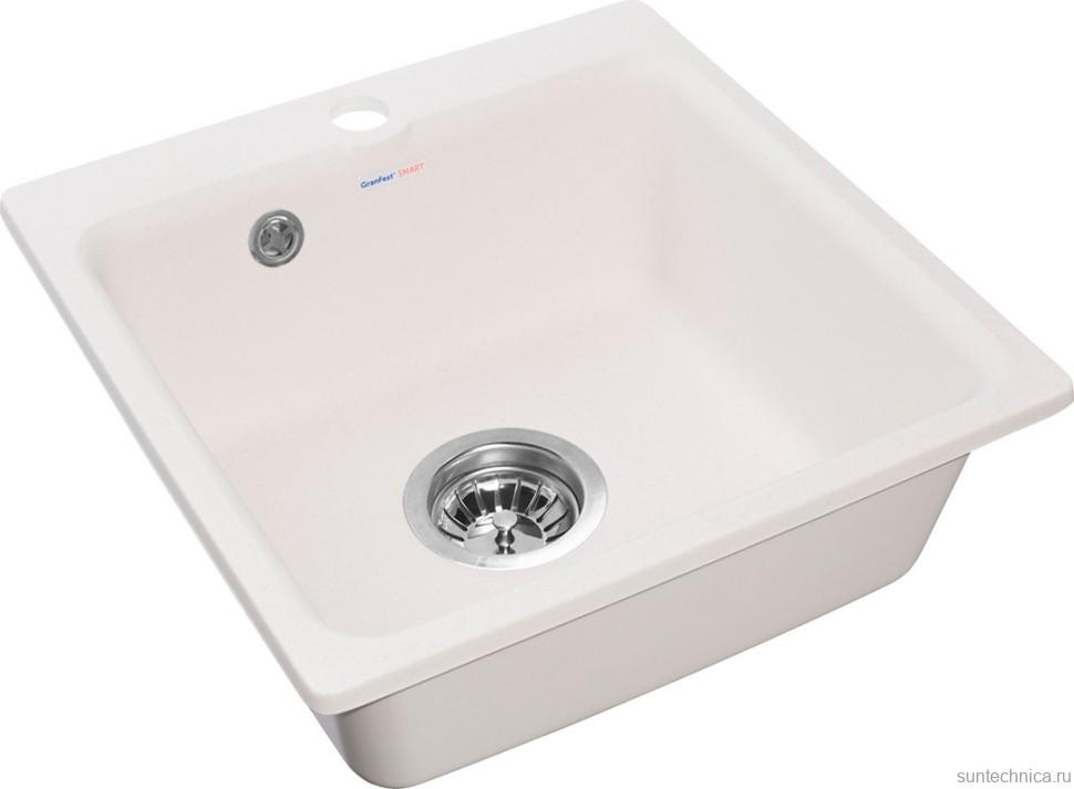 Мойка кухонная GranFest Smart SM 430 белый