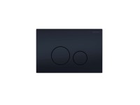 Кнопка смыва для унитаза AQUATEK KDI-0000037 нержавеющая сталь, цвет матовый черный