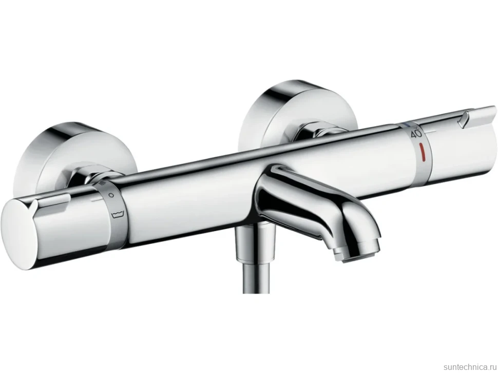 Термостатический смеситель Hansgrohe Ecostat Comfort 13114000 для ванны с душем, хром