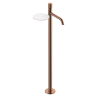 Напольный смеситель для раковины Boheme Stick 120-CB.4 copper brushed spirale