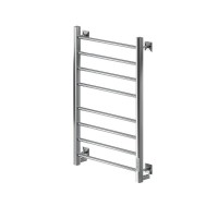 Полотенцесушитель электрический Comfysan Unico-K EC-8 80x55 см, подключение справа, слева, хром, лесенка