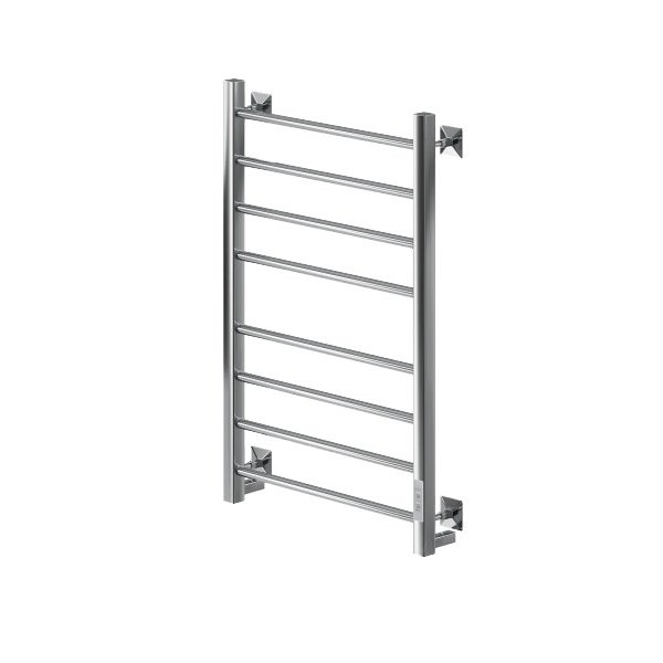 Полотенцесушитель электрический Comfysan Unico-K EC-8 80x55 см, подключение справа, слева, хром, лесенка