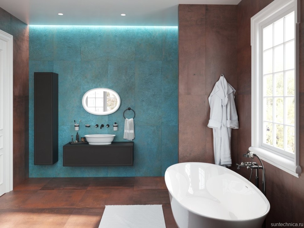 Зеркало Laufen The New Classic 50 белое, с подсветкой