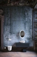 Зеркало Laufen The New Classic 50 белое, с подсветкой